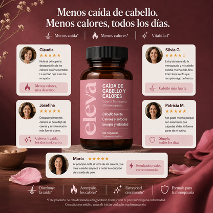 Eliminá la Caída del Cabello en la Menopausia | ELEVA®